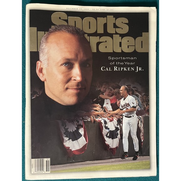 nobrand Other Group Of 4 Cal Ripken Sports Illustrated Magazines